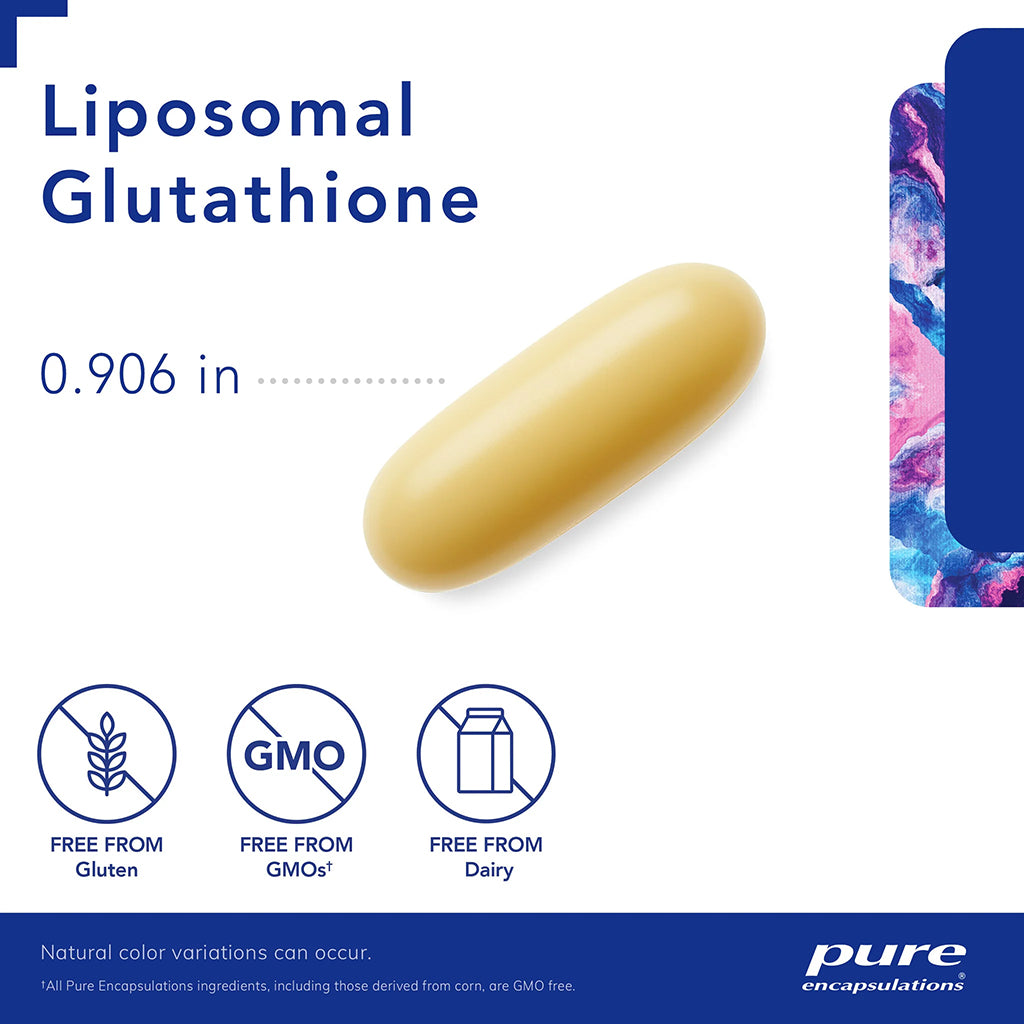 Liposomal Glutathione by Pure Encapsulations - Size