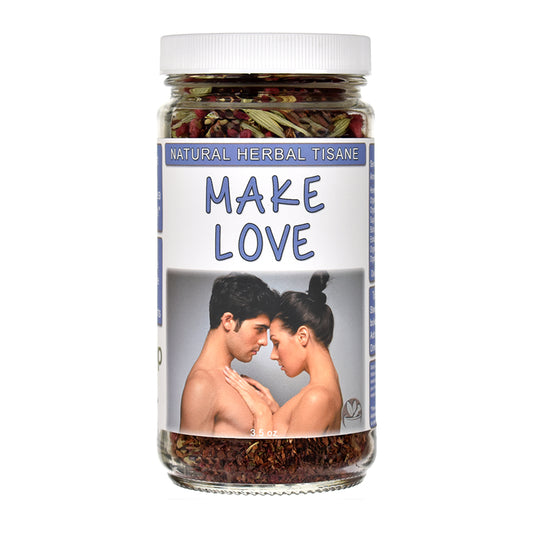 Make Love Loose Leaf Herbal Tea Jar