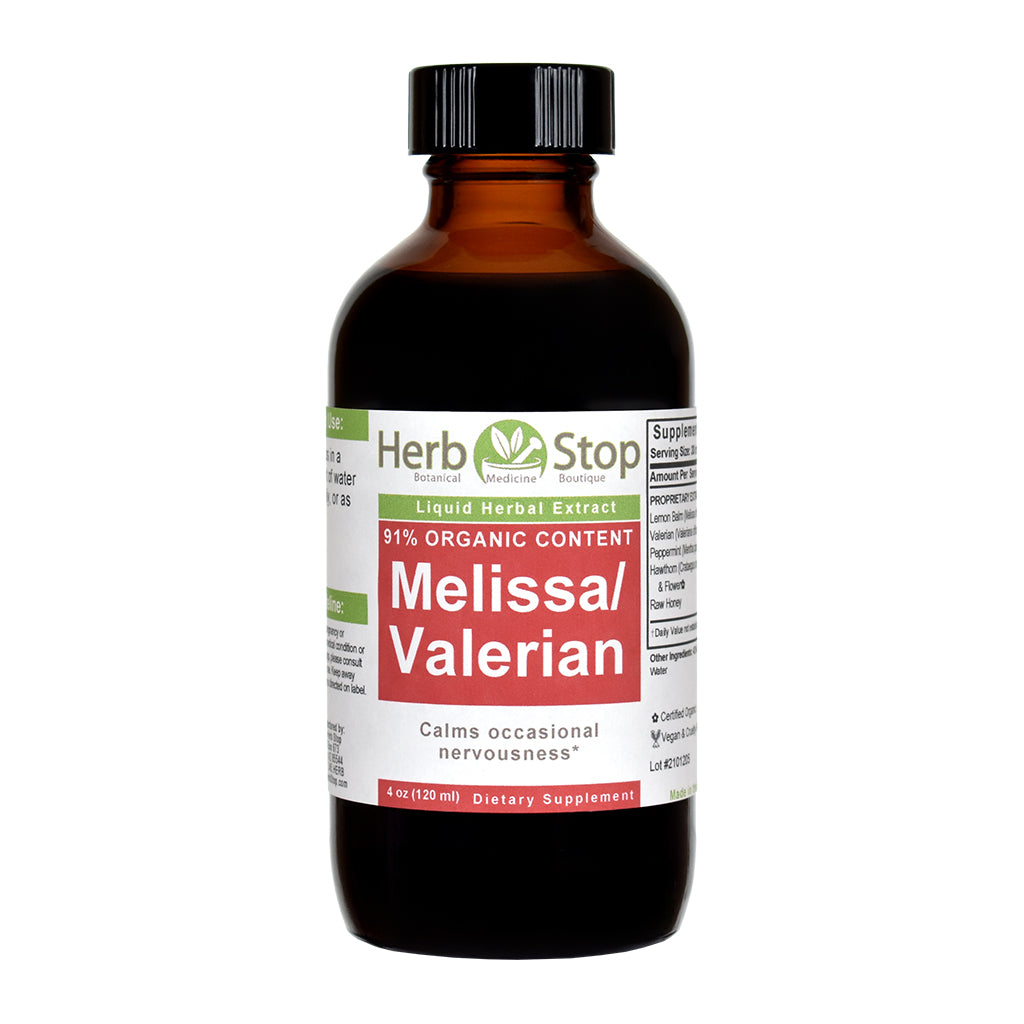 Melissa/Valerian Liquid Extract  4 oz