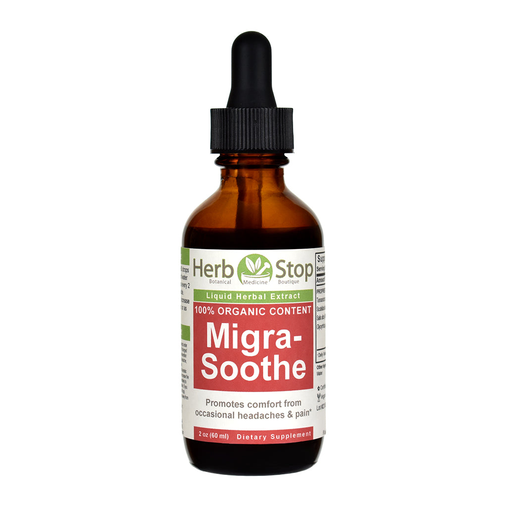 Migra-Soothe Herbal Extract 2 oz Bottle