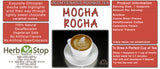 Mocha Rocha Loose Leaf Rooibos Tea Label