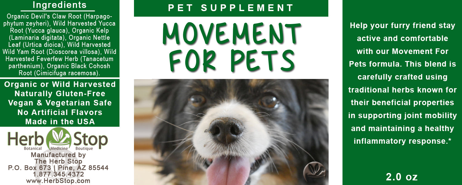 Movement For Pets Label