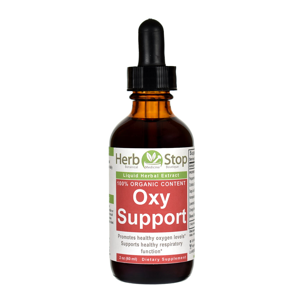 Organic Oxy Support Liquid Herbal Extract - 2 oz Bottle
