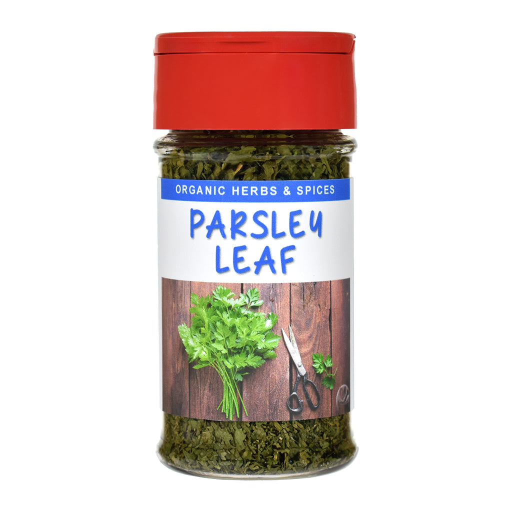 Organic Parsley Leaf Spice Jar