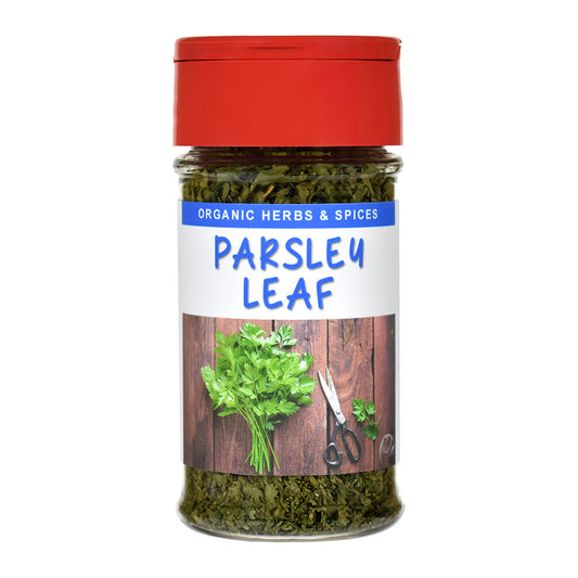 Organic Parsley Leaf Spice Jar