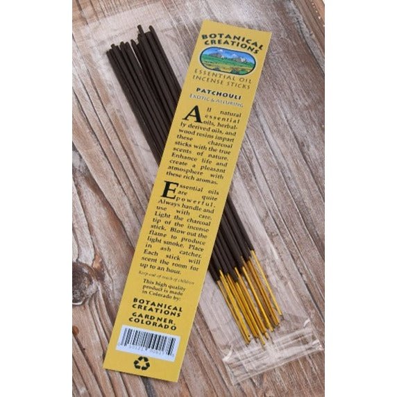 Patchouli Incense by Botanical Creations