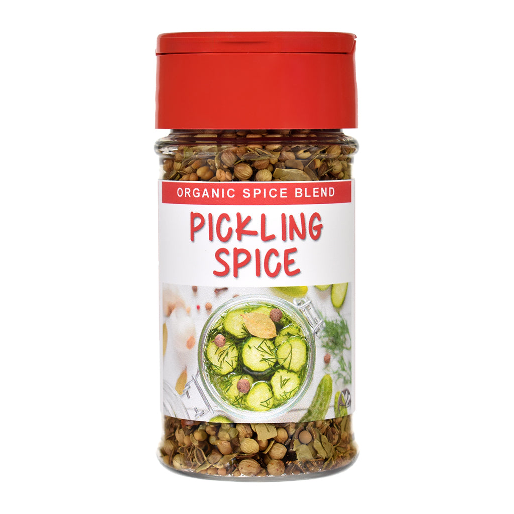 Organic Pickling Spice Blend Jar