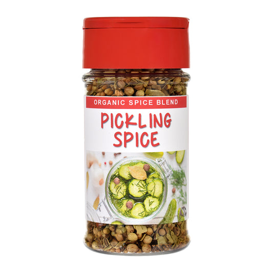 Organic Pickling Spice Blend Jar