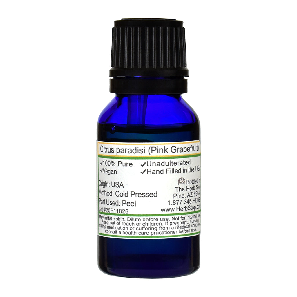 Pink Grapefruit Essential Oil - Back