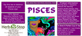 Pisces Loose Leaf Astrological Tea Label