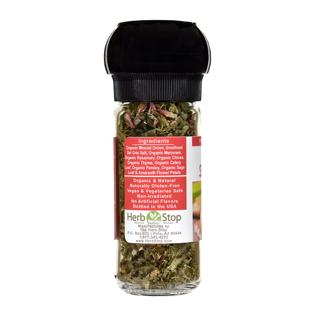 Potato Seasoning with Grinder Lid - Left