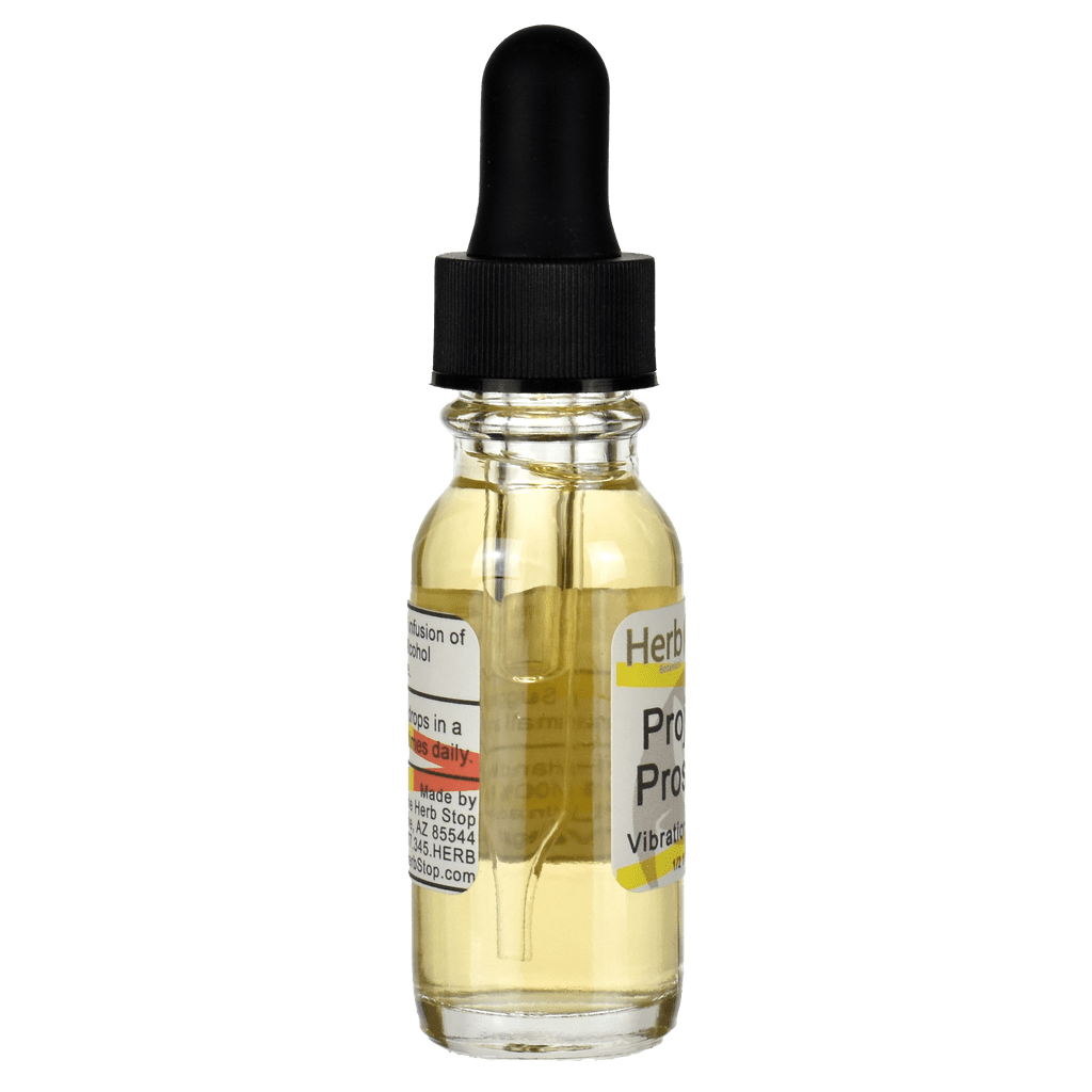 Projected Prosperity Vibrational Essence Bottle Back