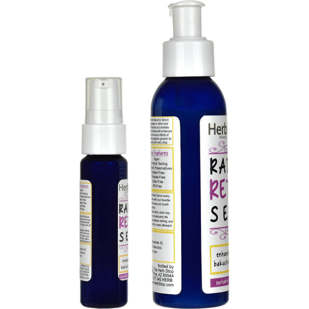 Radiant Retinol Serum Bottles Back