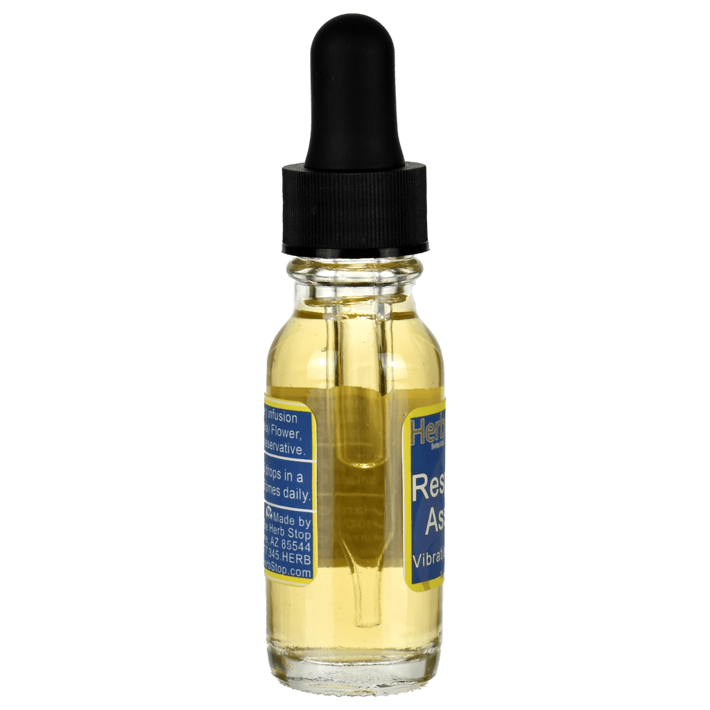Respiratory Assistant Vibrational Essence Bottle Back