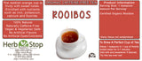 Organic Loose Leaf Rooibos Tea Label