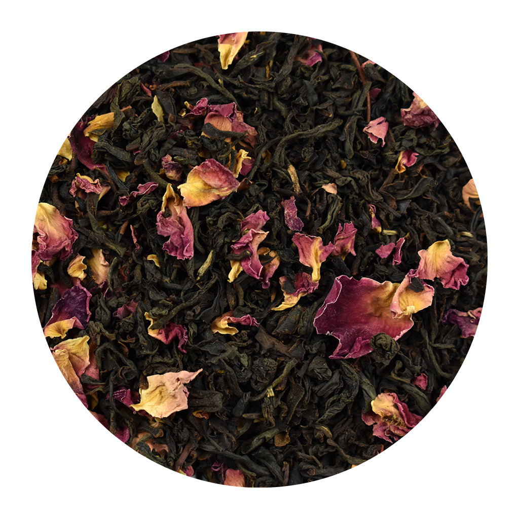 Bulk Rose Earl Grey Loose Leaf Black Tea