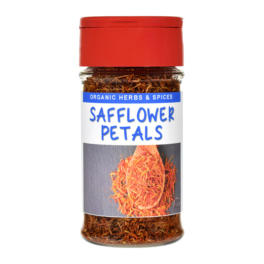 Organic Safflower Petals Spice Jar