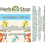 Sagittarius Aromatherapy Roll-On Label