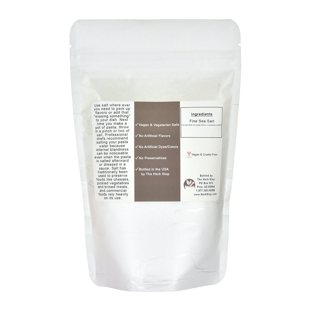 Sea Salt Table Grind Bag - Back