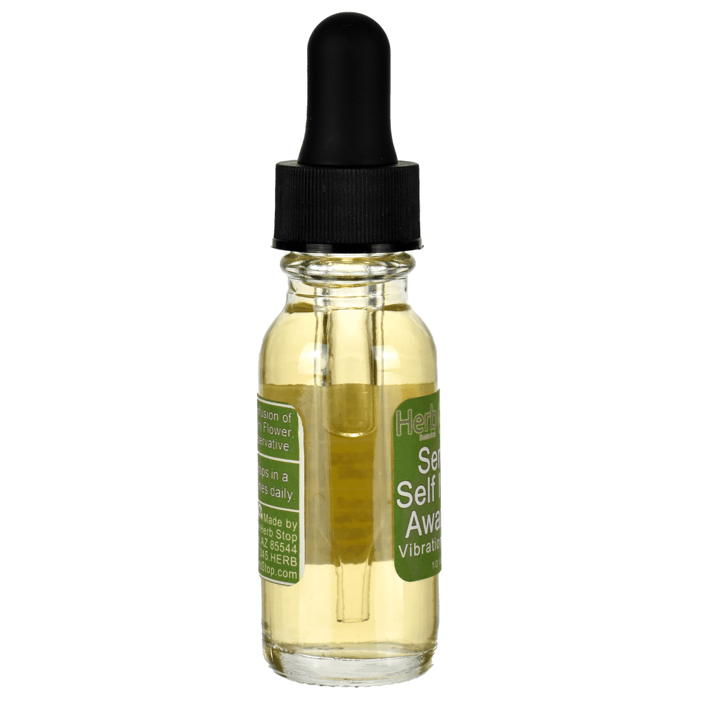 Sense of Self In Earth Awareness Vibrational Essence Bottle Back