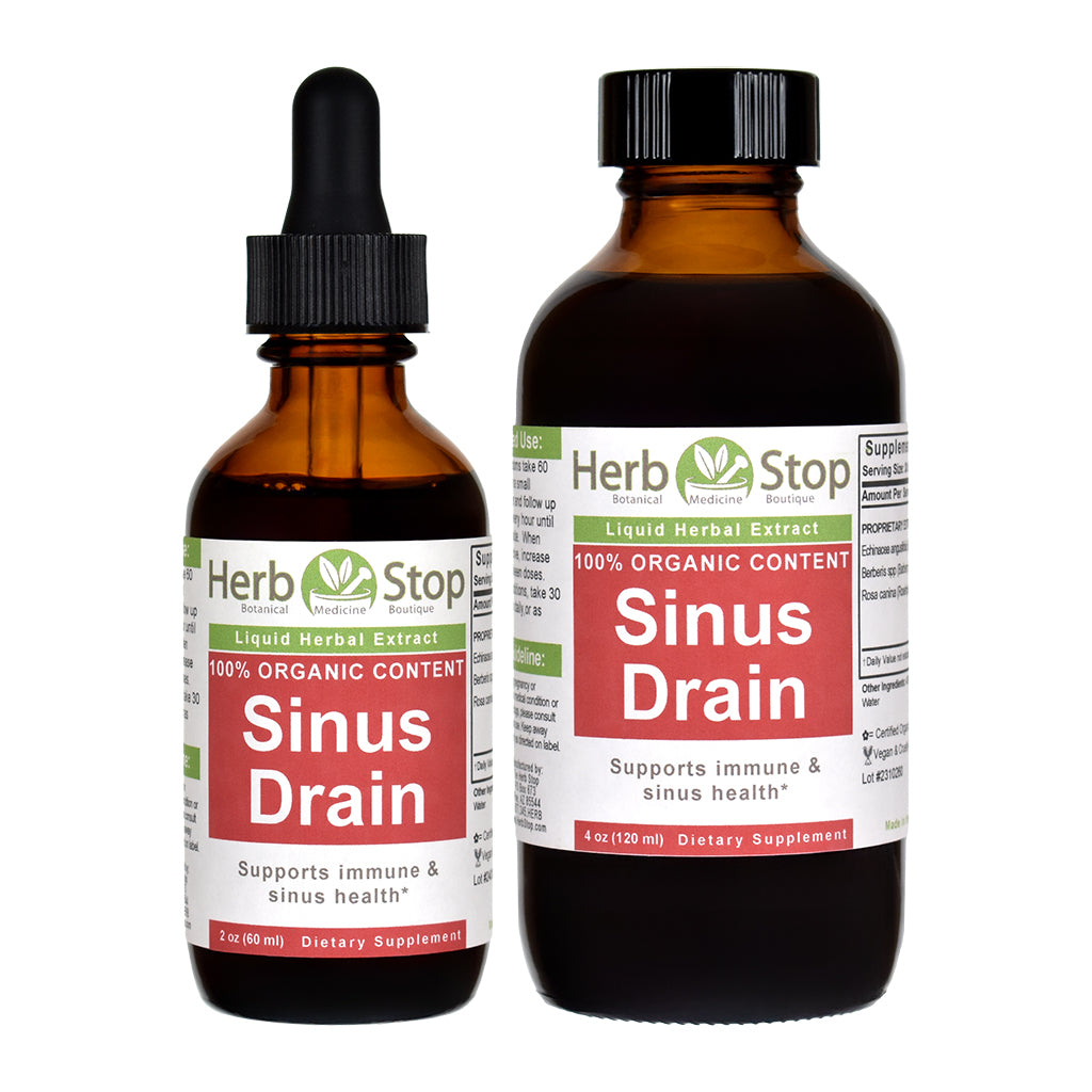 Sinus Drain Liquid Extract - Sizes