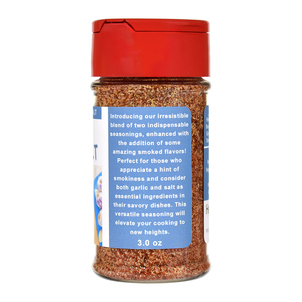 Smoked Garlic Salt Jar - Right