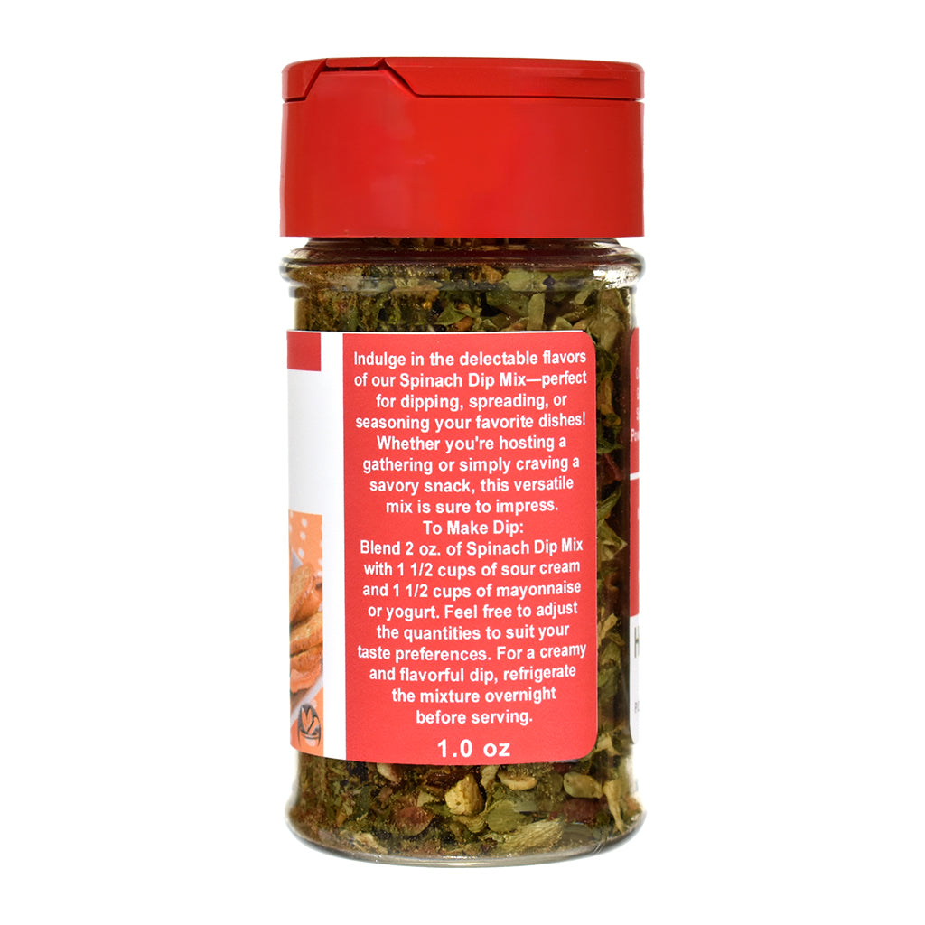 Spinach Dip Jar - Right