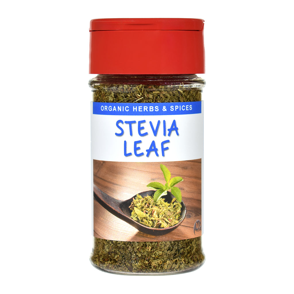 Organic Stevia Leaf Spice Jar
