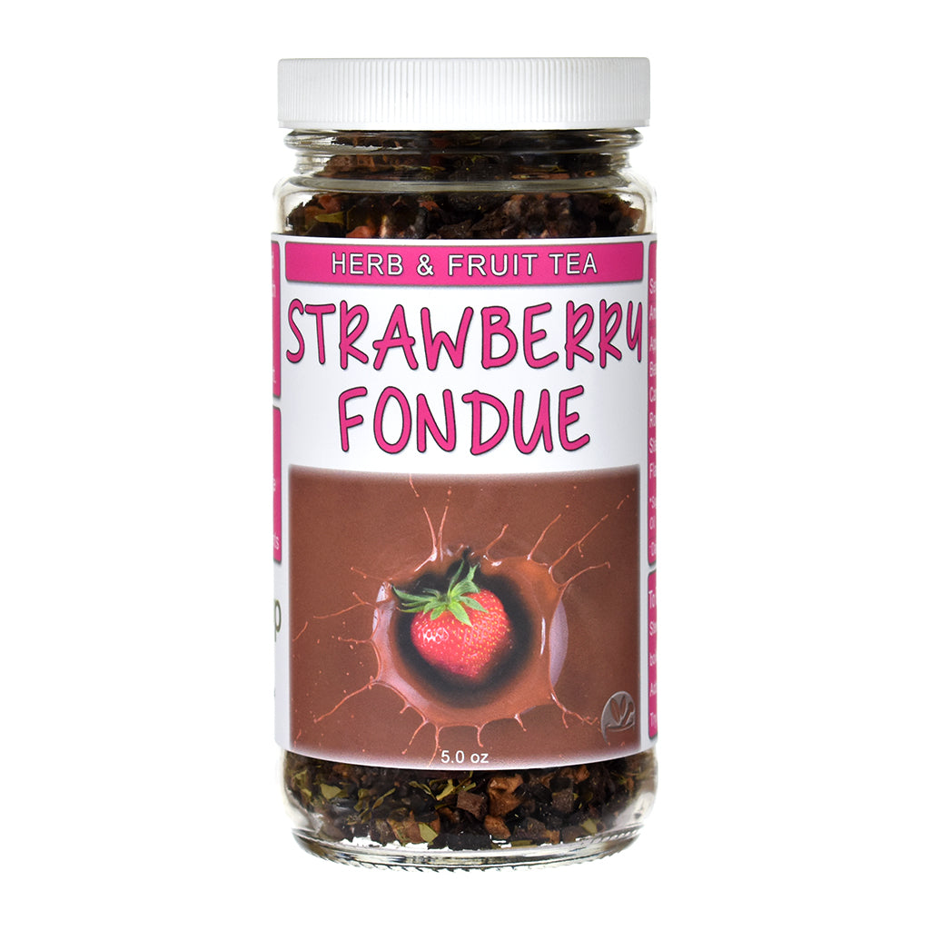 Strawberry Fondue Herb & Fruit Tea Jar
