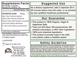 Sweet Dreams Are Made of Z's Capsules Label - Back