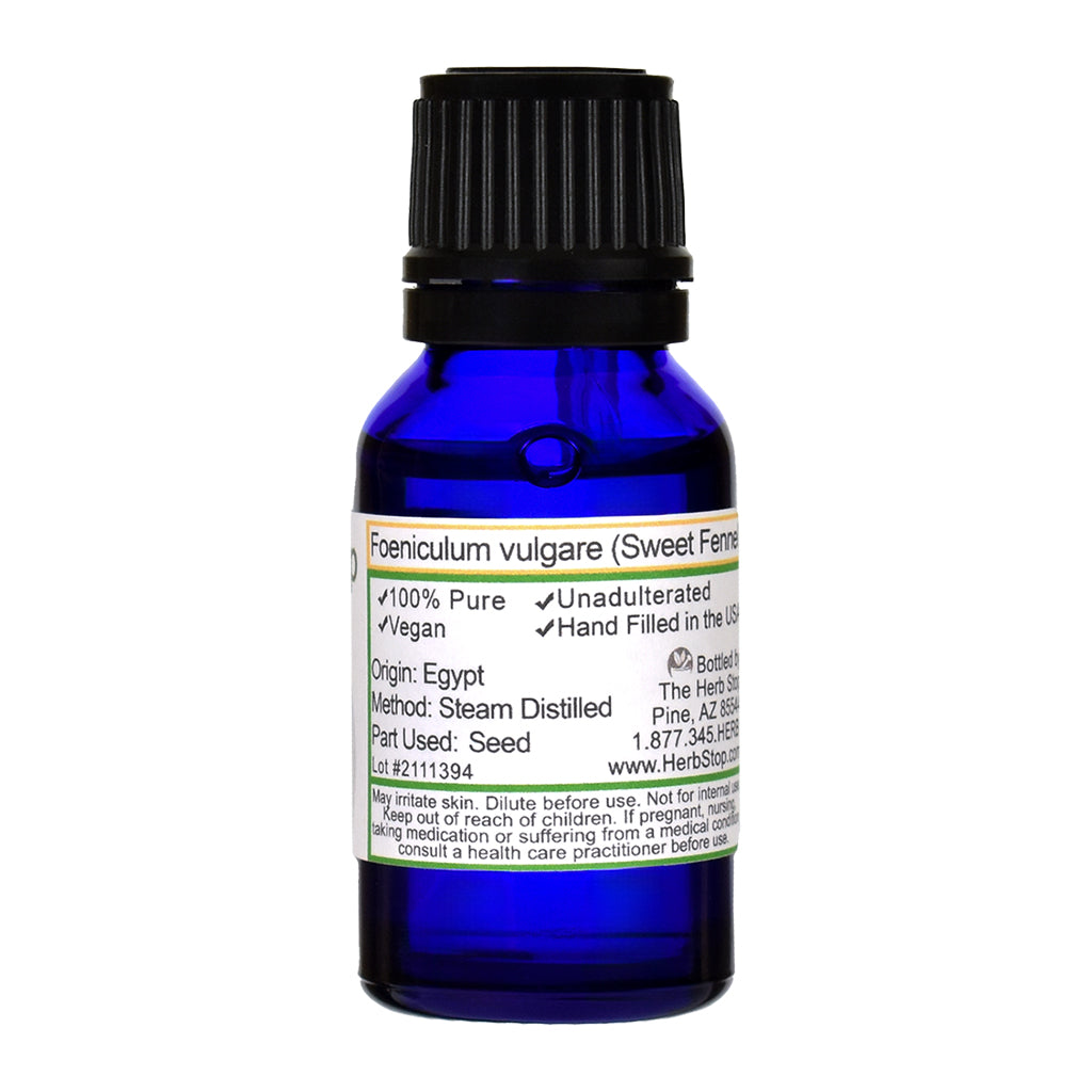 Sweet Fennel Essential Oil - Back
