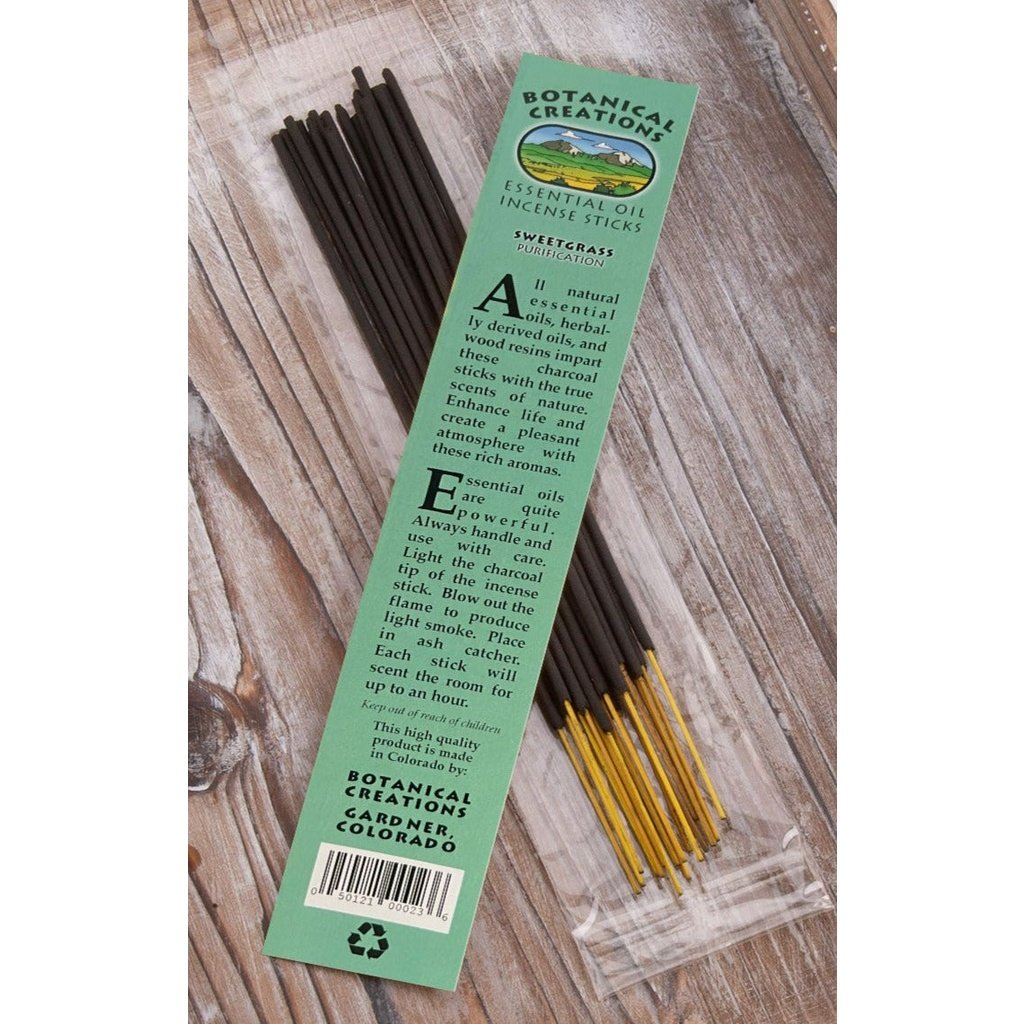 Sweetgrass Incense by Botanical Creations