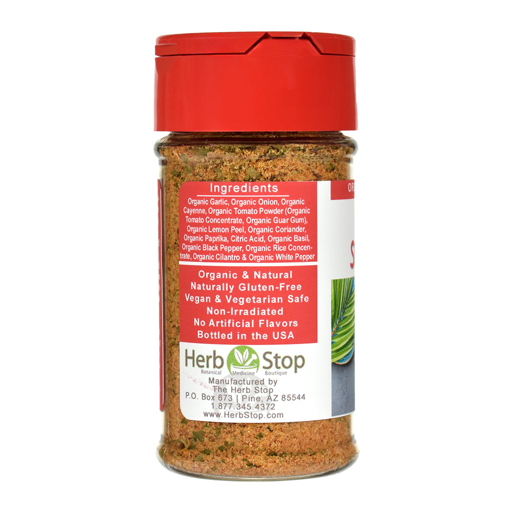Organic Thai Seasoning Spice Jar - Left
