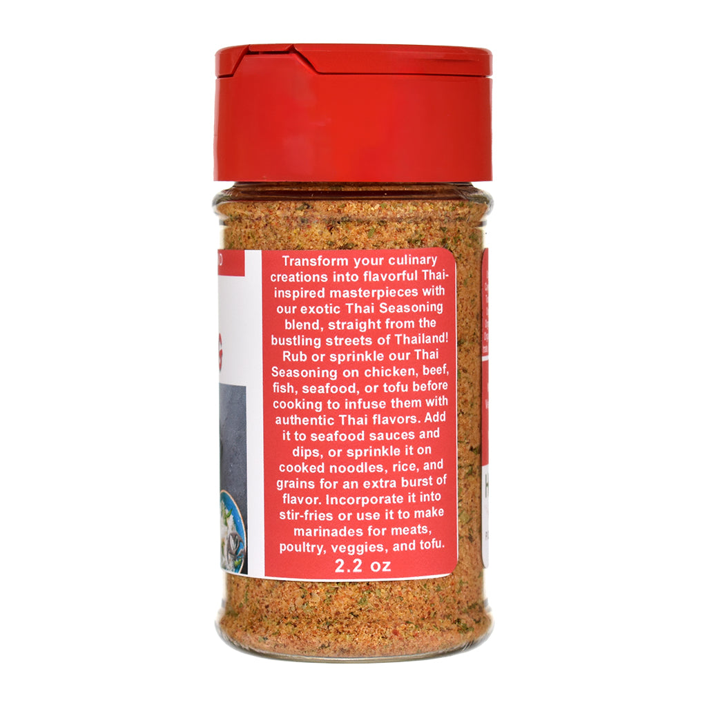 Organic Thai Seasoning Spice Jar - Right