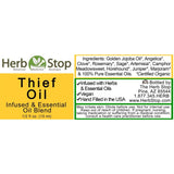 Thief Infused & Essential Oil Label