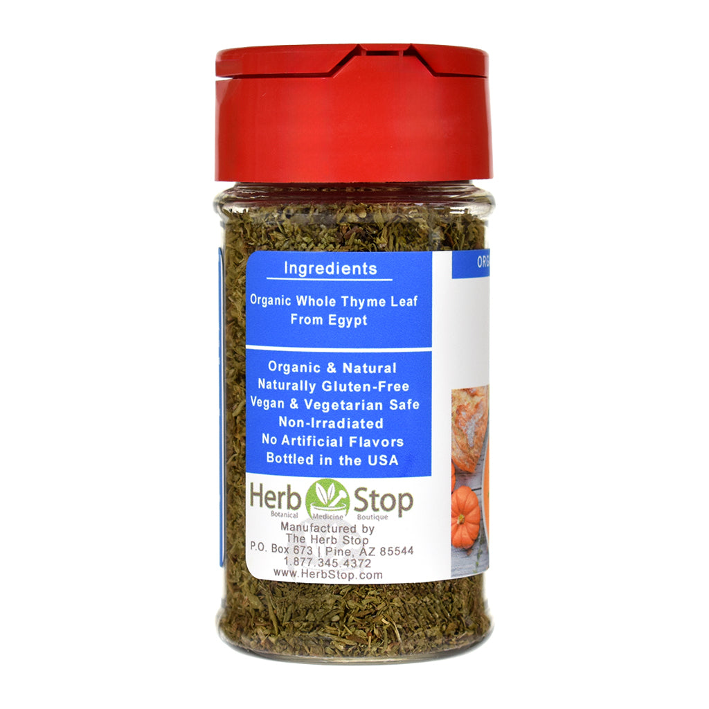 Organic Thyme Leaf Whole - Left