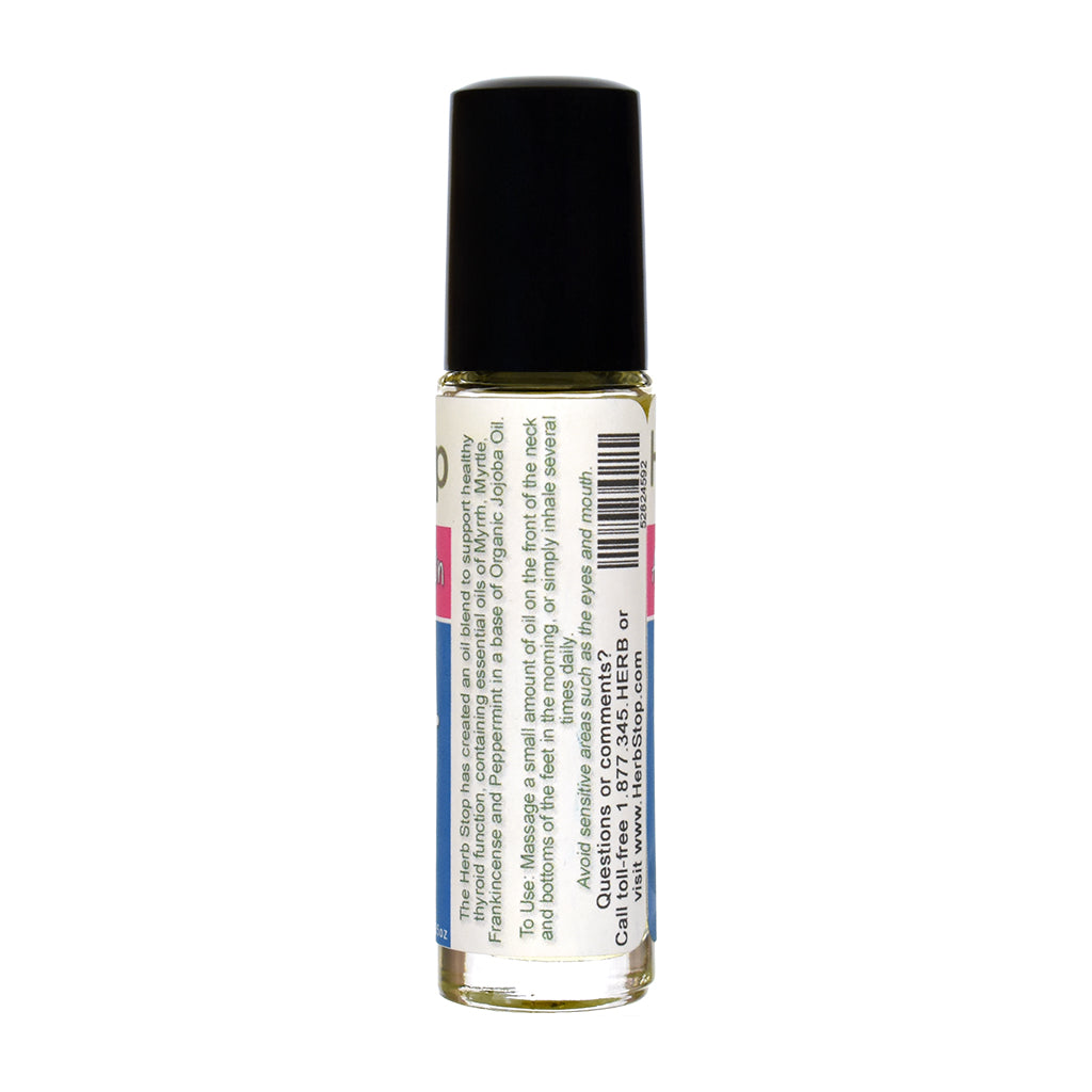 Thyro-Go Aromatherapy Essential Oil Roll-On - Back