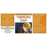 Turmeric Chai Loose Leaf Herbal Tea Label
