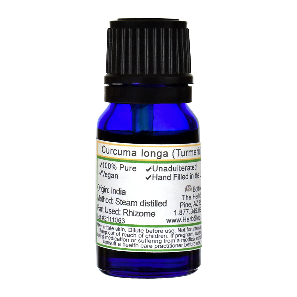 Turmeric Essential Oil - Back