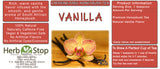 Vanilla Loose Leaf Honeybush Tea Label