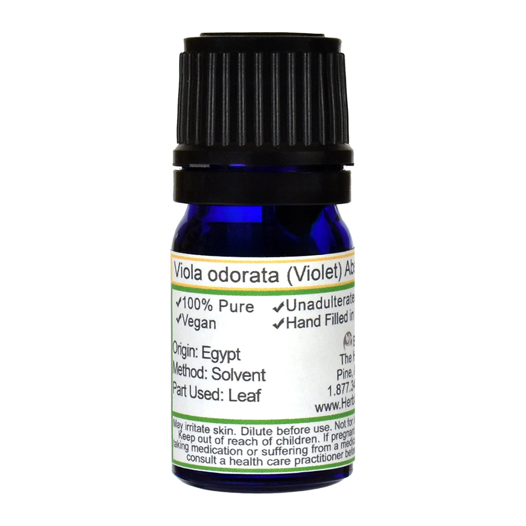 Violet Leaf Absolute Essential Oil - Back