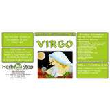 Virgo Loose Leaf Astrological Tea Label