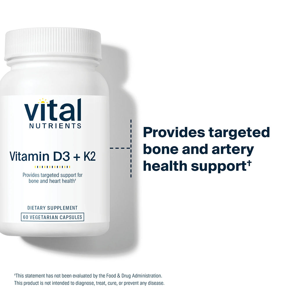 Vital Nutrients Vitamin D3 & K2 - Bones