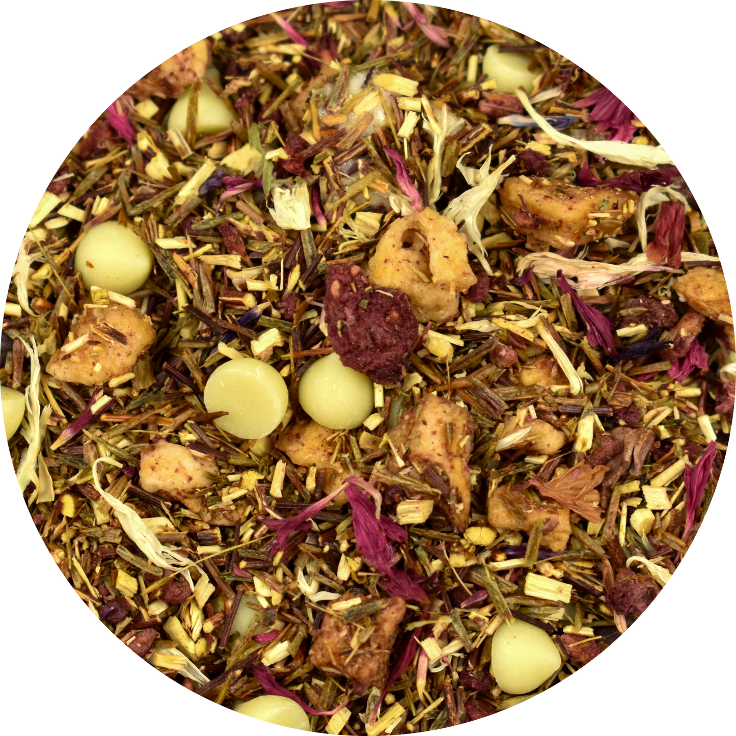 Bulk White Chocolate Raspberry Loose Leaf Rooibos Tea