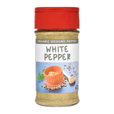 Organic White Pepper Ground Jar