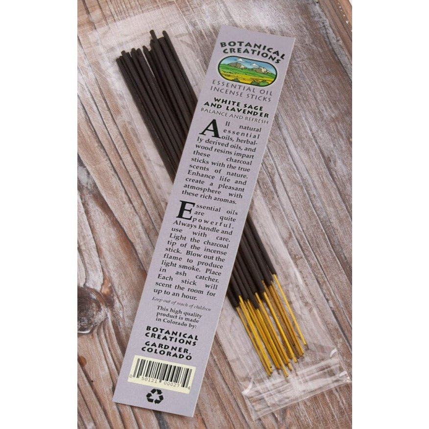 White Sage and Lavender Incense by Botanical Creations