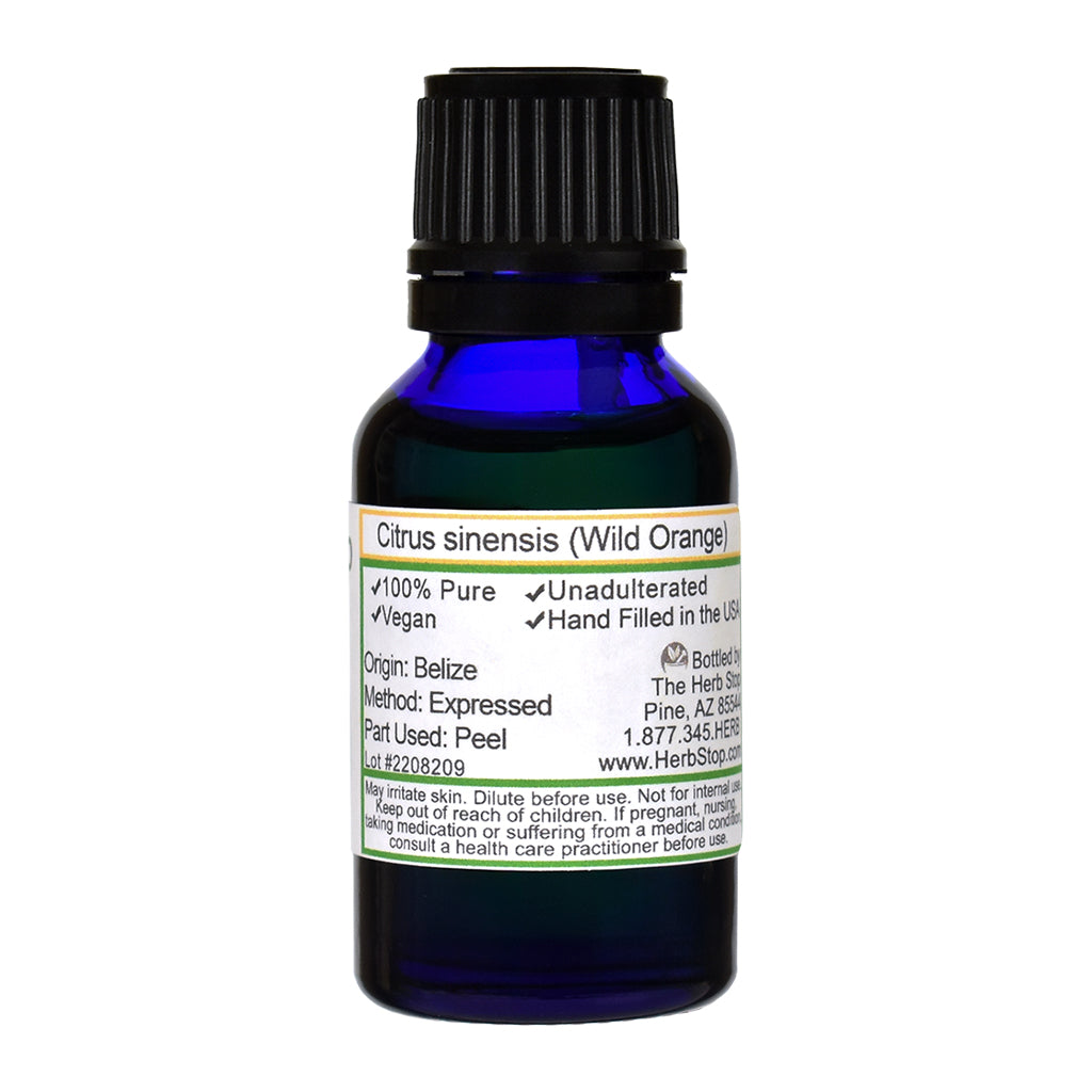 Wild Orange Essential Oil - Back