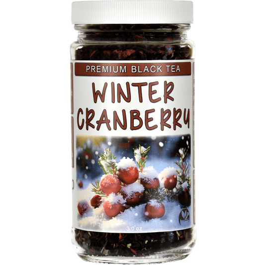 Winter Cranberry Loose Leaf Black Tea Jar