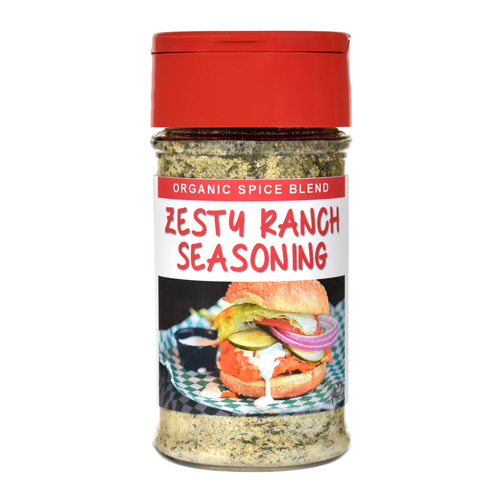 Organic Zesty Ranch Seasoning Spice Jar