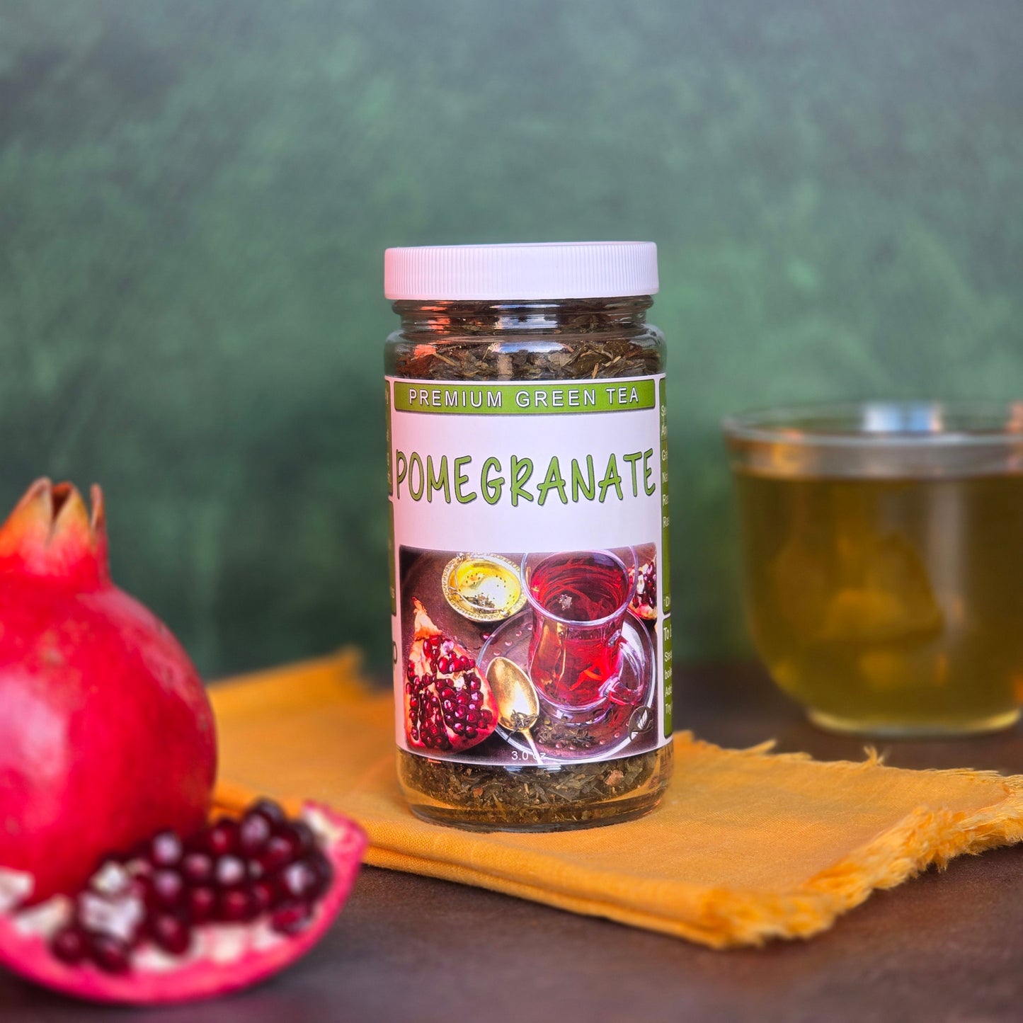 Pomegranate Green Tea